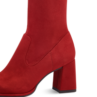 Tamaris VEGAN Knee High Stretch Boot | 25525 | Red