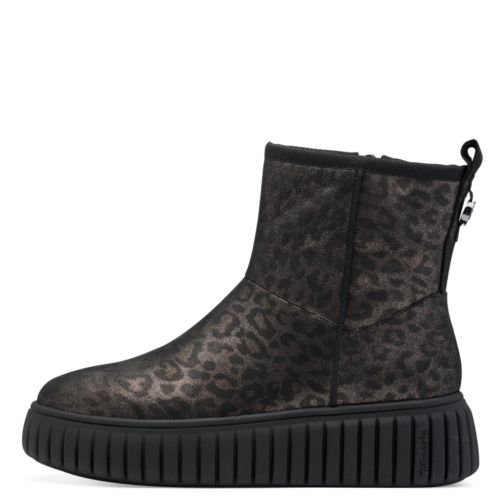 Tamaris | 26461 | Warm Lined Leopard Ankle Boot