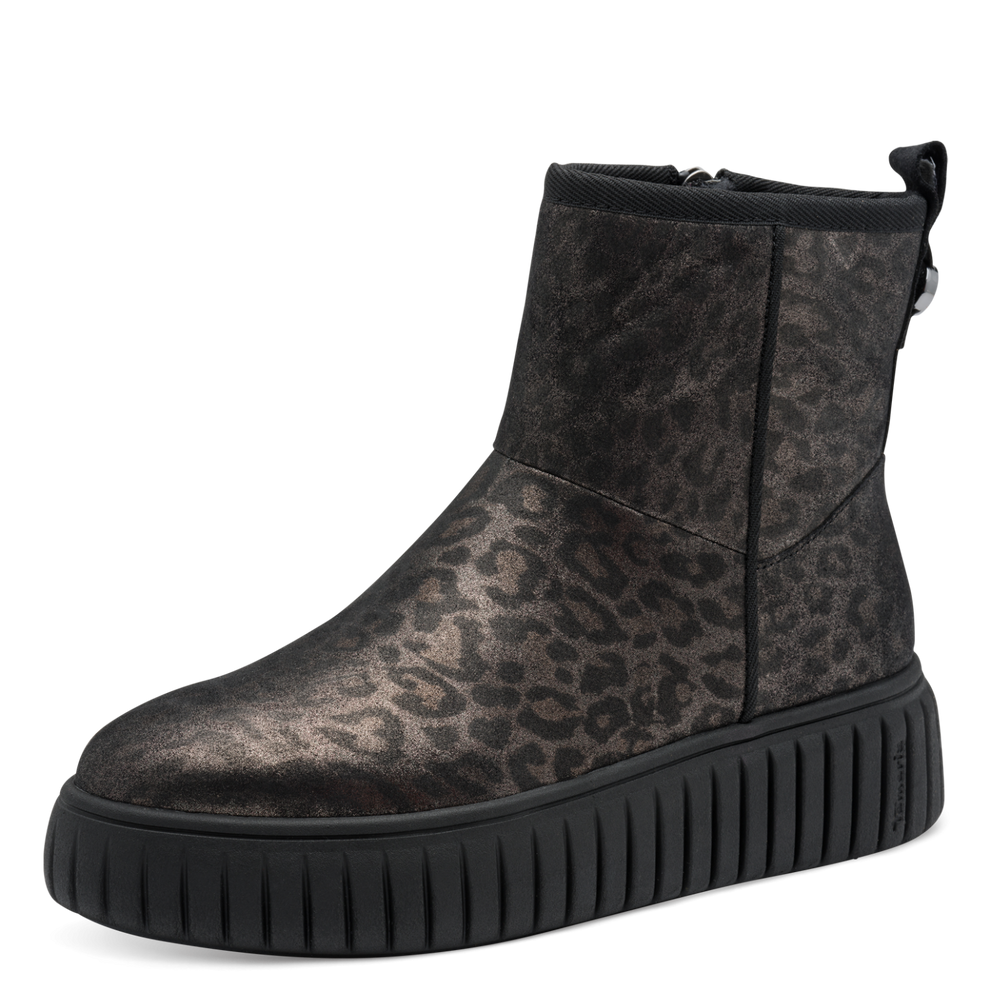Tamaris | 26461 | Warm Lined Leopard Ankle Boot