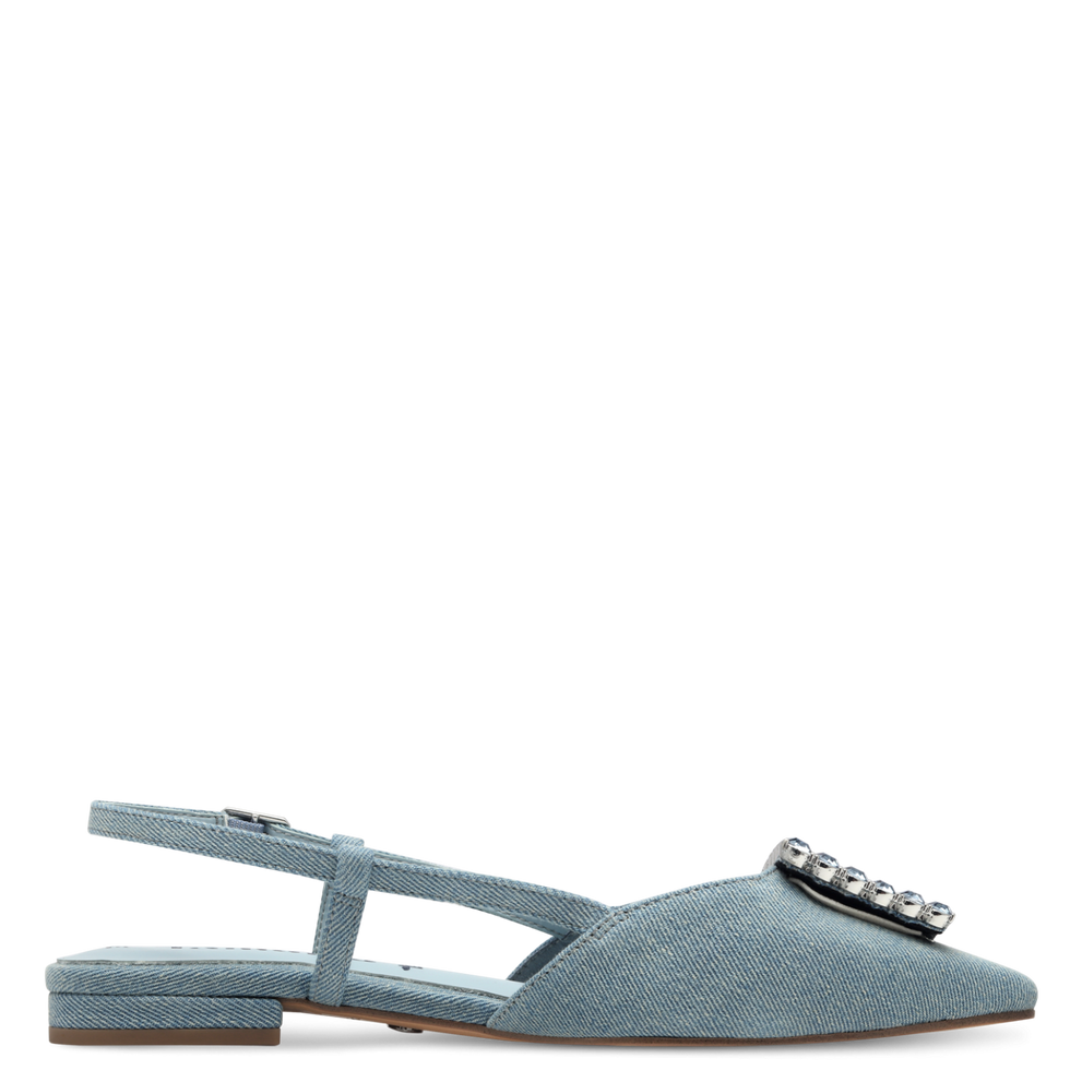Tamaris | Denim Sling Back Pump | VEGAN | 29403