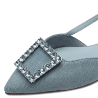 Tamaris | Denim Sling Back Pump | VEGAN | 29403