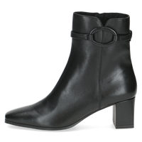 Caprice | Smart Heeled Ankle Boot | 25310 | Black