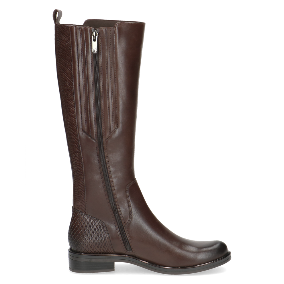 Caprice | Classic Long Boot | 25515 | Dark Brown