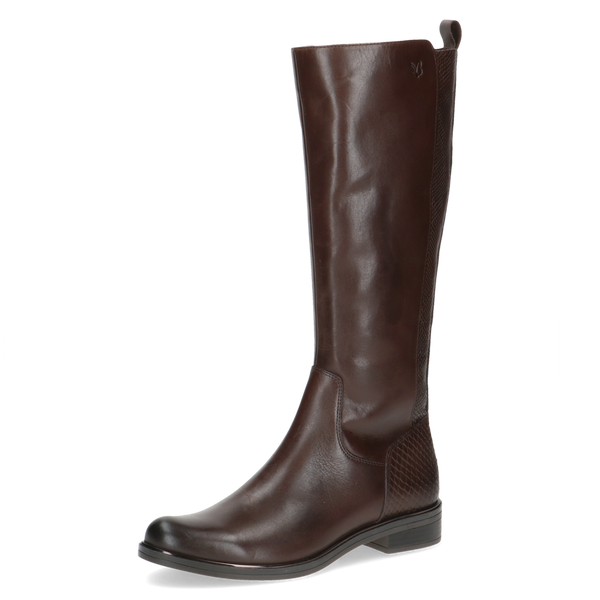 Caprice | Classic Long Boot | 25515 | Dark Brown