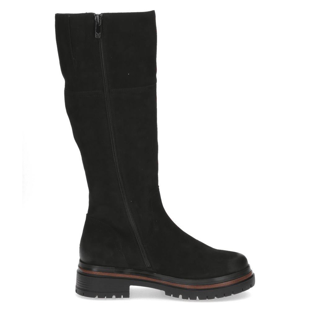 Caprice | Long Nubuck Boot | 25601 | Black