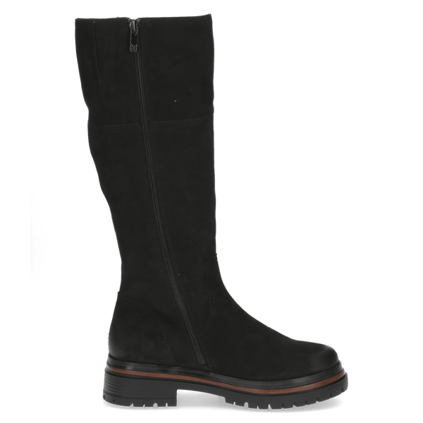 Caprice | Long Nubuck Boot | 25601 | Black