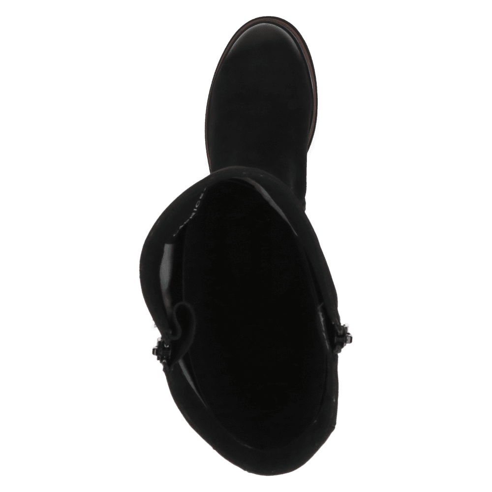 Caprice | Long Nubuck Boot | 25601 | Black