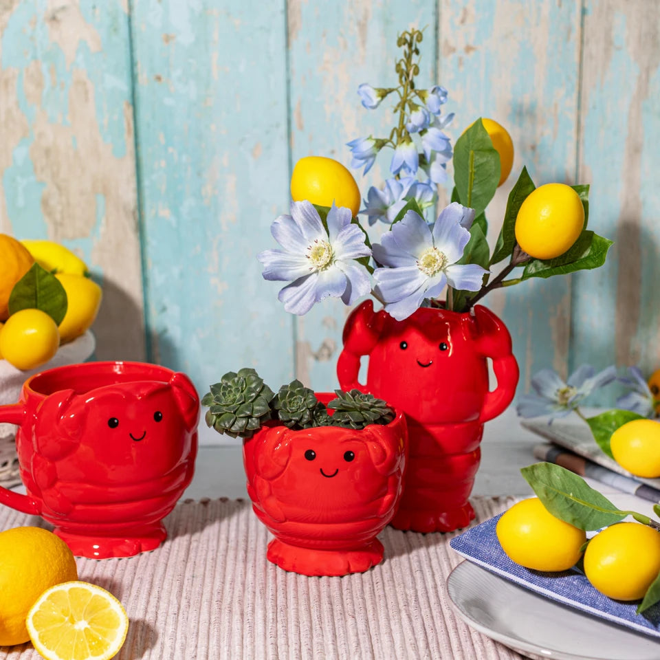Lobster Shaped Planter