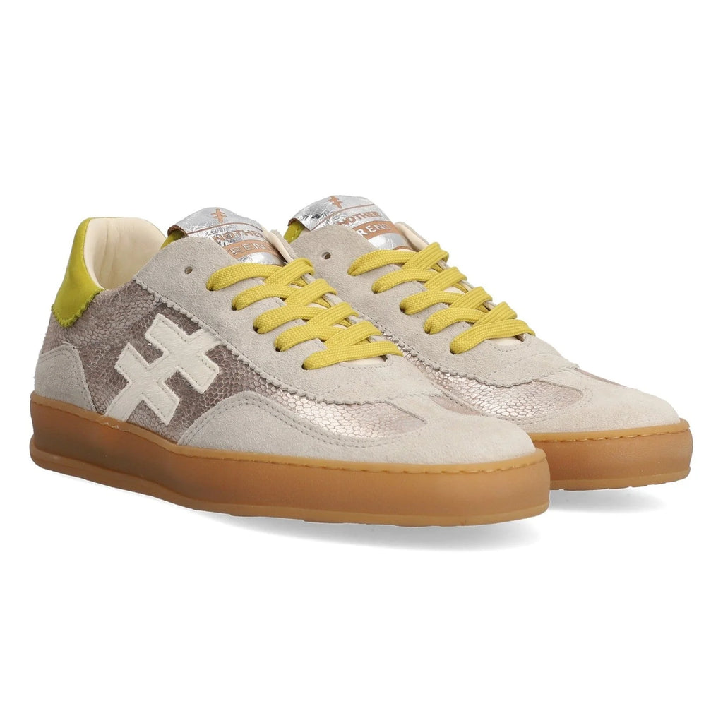 Another Trend | Iconic II | Leather Trainer | Champagne/Yellow