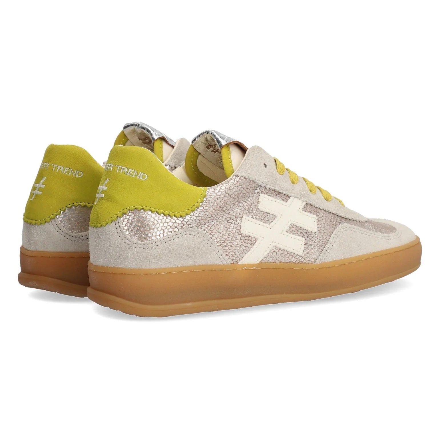 Another Trend | Iconic II | Leather Trainer | Champagne/Yellow
