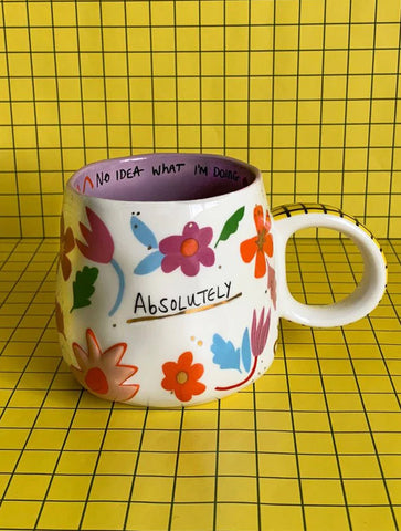 Small Talk 'Absoloutely No idea' Mug