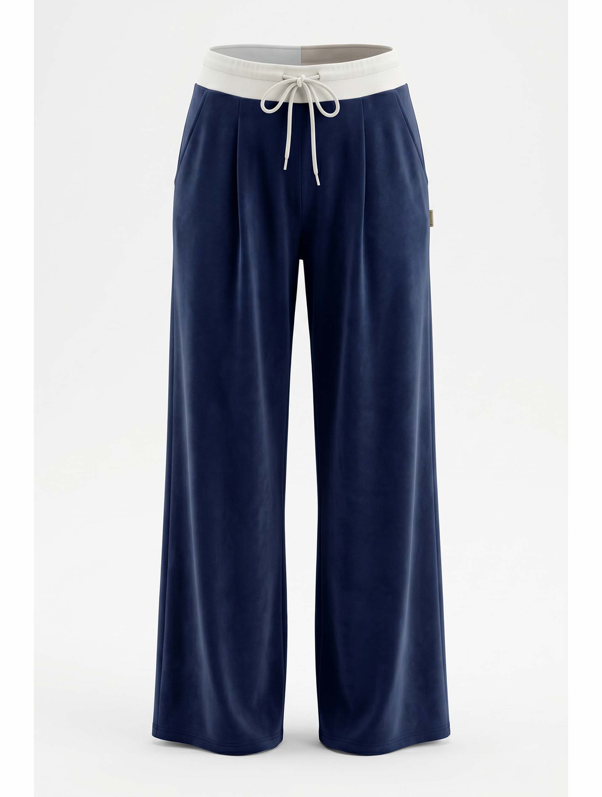 Alice Collins | Kira Modal Premium Sweat Pants | Rich Navy/Winter White
