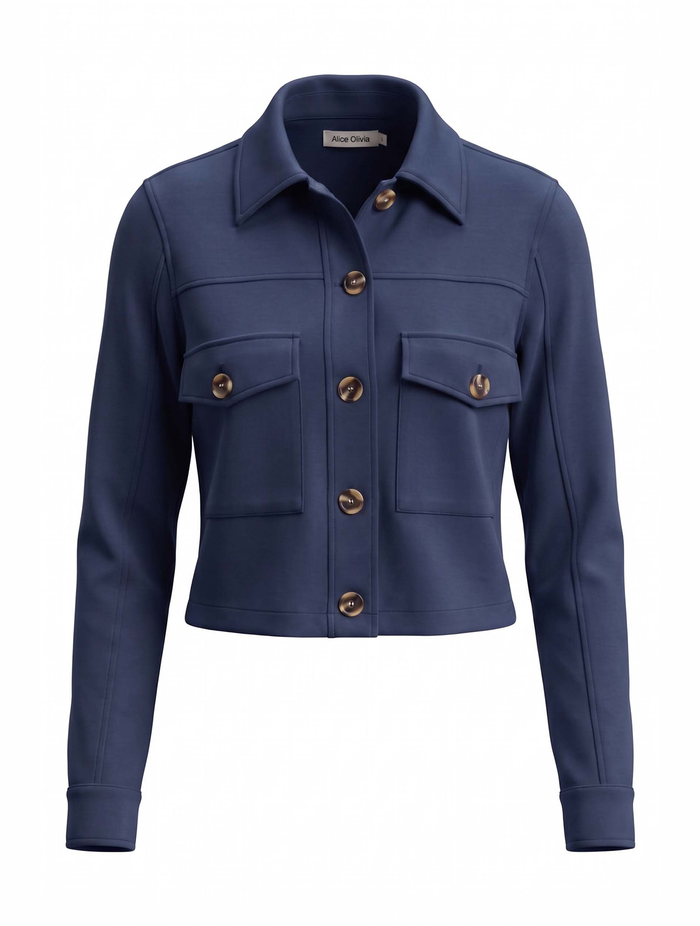 Alice Collins | Nova Modal Jacket | Navy