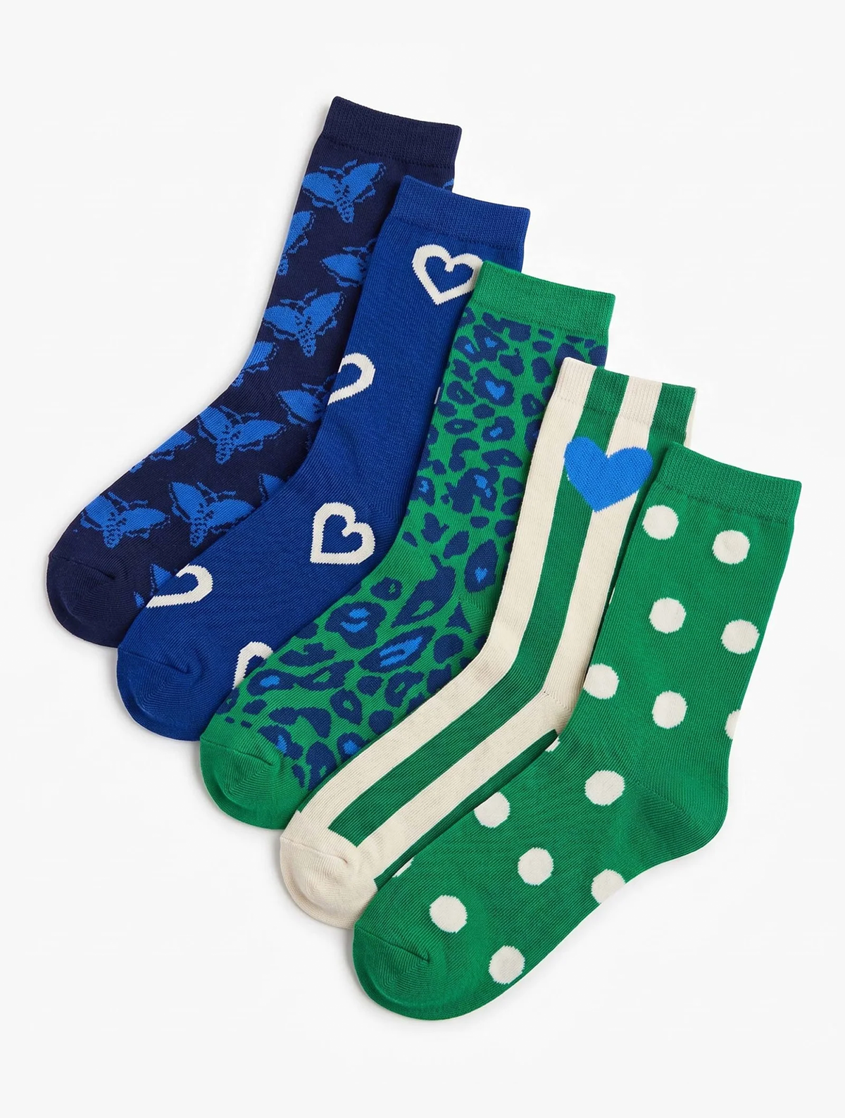 Alice Collins | Autumn/Winter Socks 5 Pack | Simplicity