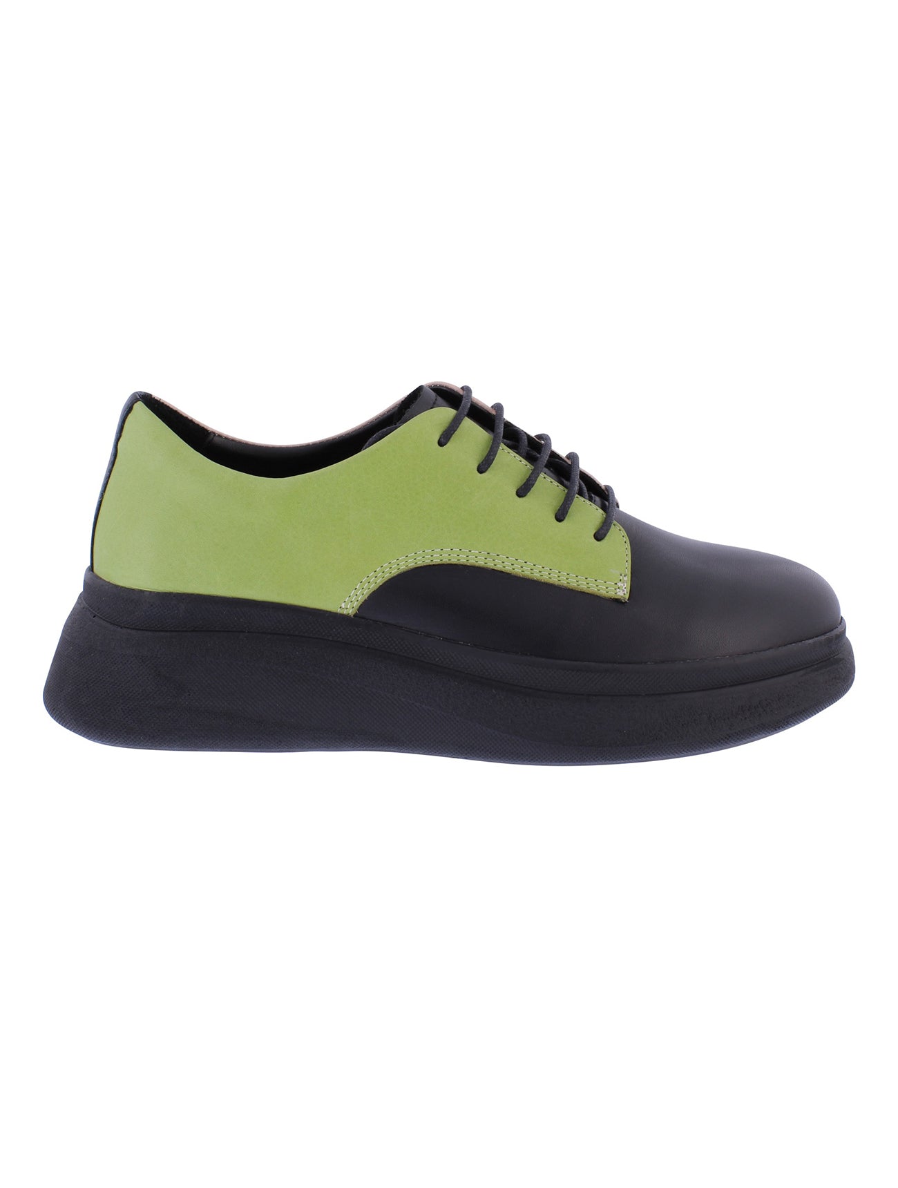 Adesso | Meris Leather Shoe | Lime Eclipse