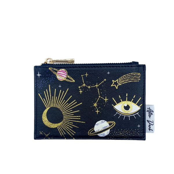 After Dark Black Zip Purse