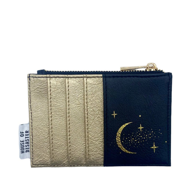 After Dark Black Zip Purse
