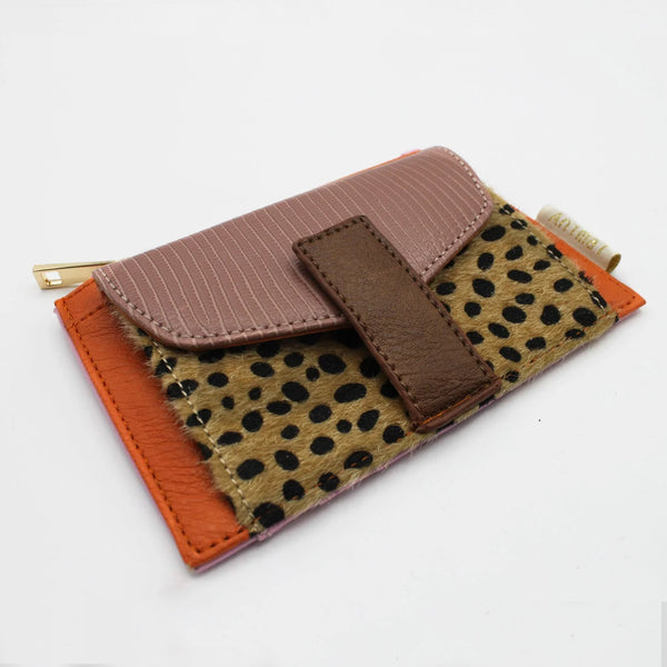 Animal Cheetah Print Purse | Orange Multi
