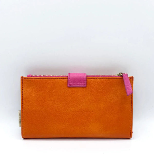 Animal Print Cheetah Wallet | Orange Multi
