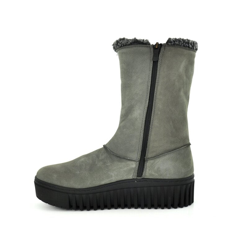 ART | 1511 Bright Warm Lined Calf Boot | Grey Nubuck