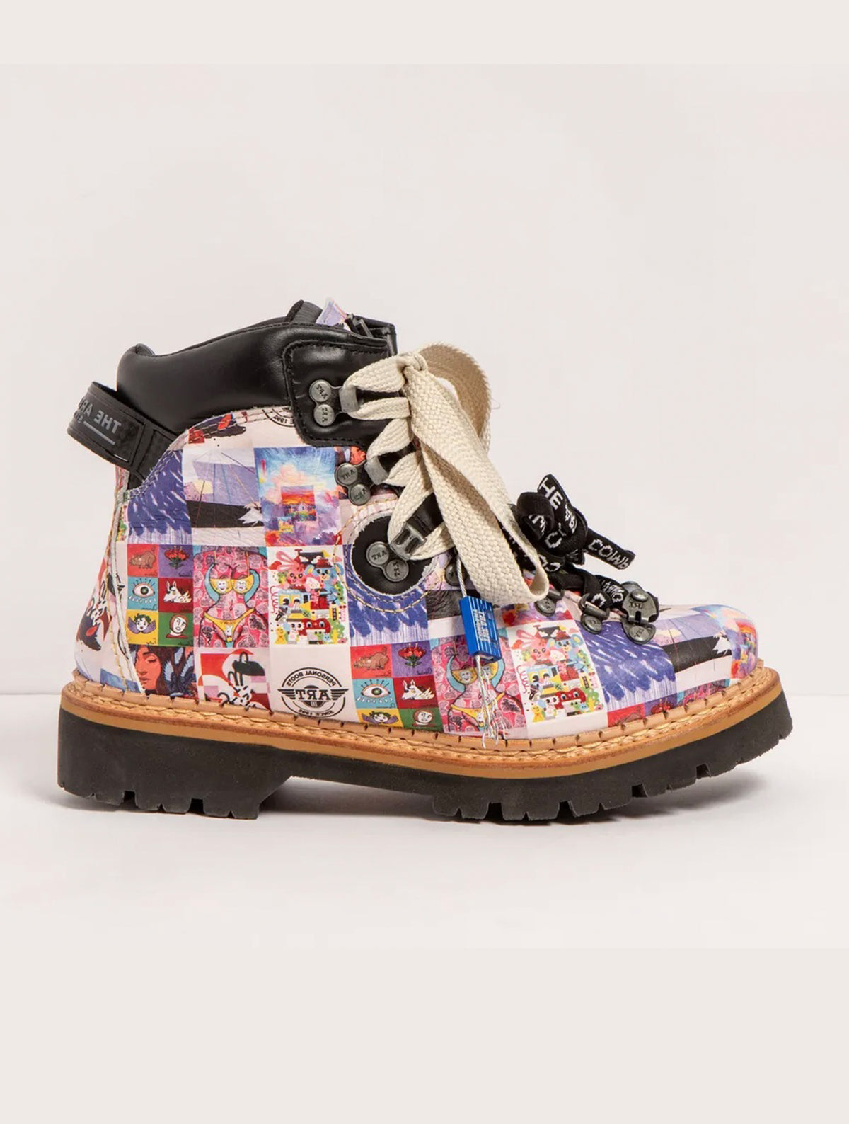 ART | Leeds 1769 Special Edition Anniversary Lace Up Boot | Multi