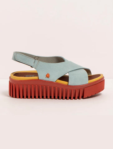 Art | Brighton Sandal 1574 | Hawaii Blue/Brick