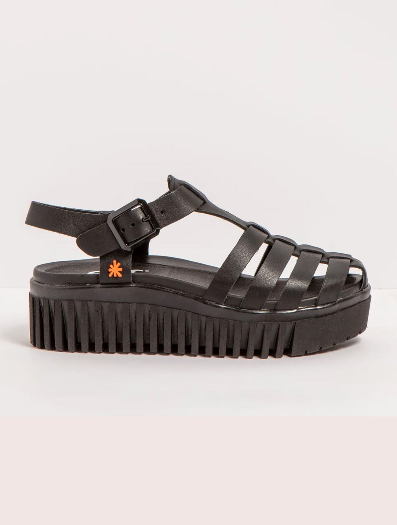 Art | Brighton Closed Toe Sandal 1575 | Black