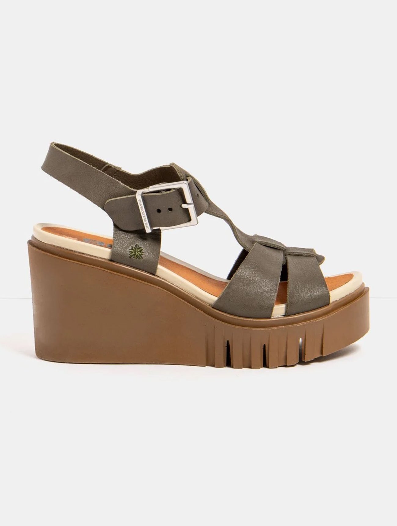 ART | 2084 Catania Wedge Sandal | Roma Khaki