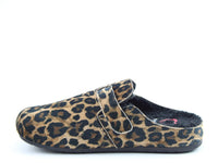 Heavenly Feet | Pixie Leopard Velour Slipper