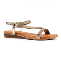 Lunar|Blaise II Gold Sandal