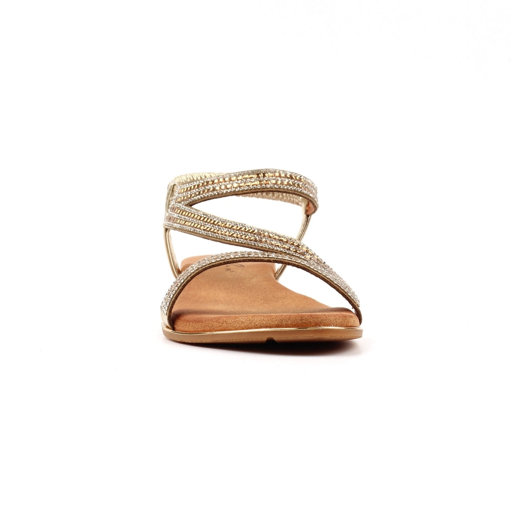 Lunar|Blaise II Gold Sandal