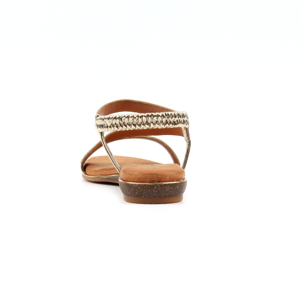 Lunar|Blaise II Gold Sandal