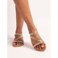 Lunar|Blaise II Gold Sandal