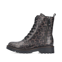 Rieker | 73210-42 | Leopard Ankle Boot | Grey Multi