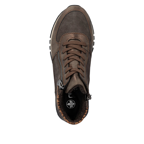 Rieker | 49040-24 Zip Trainer Boot | Brown