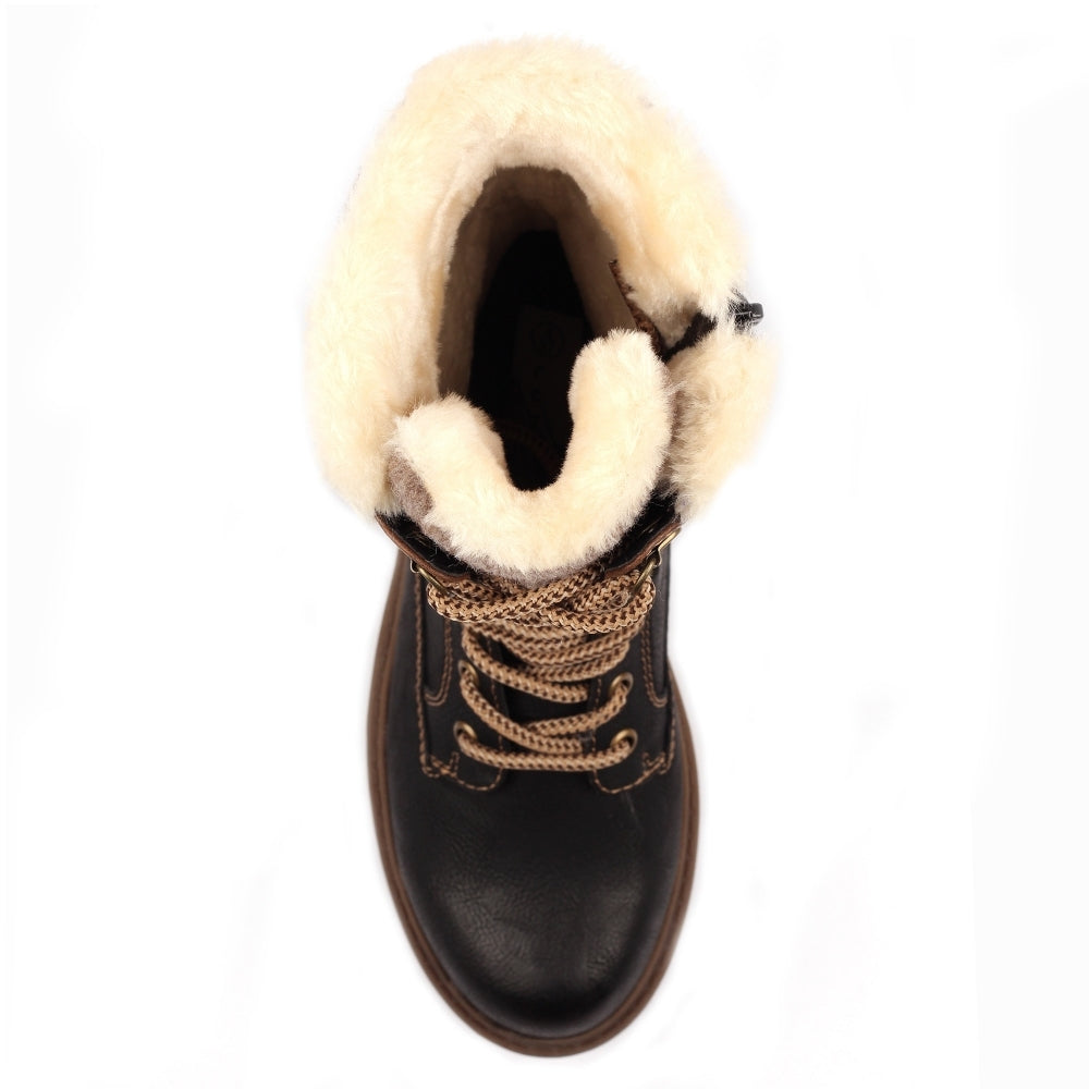 Lunar | Cambridge Ice Grip Waterproof Boot | Black