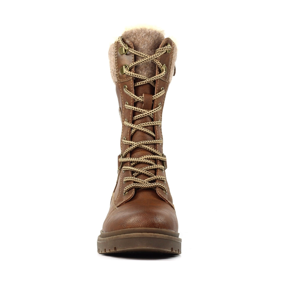 Lunar | Cambridge Ice Grip Waterproof Boot | Tan