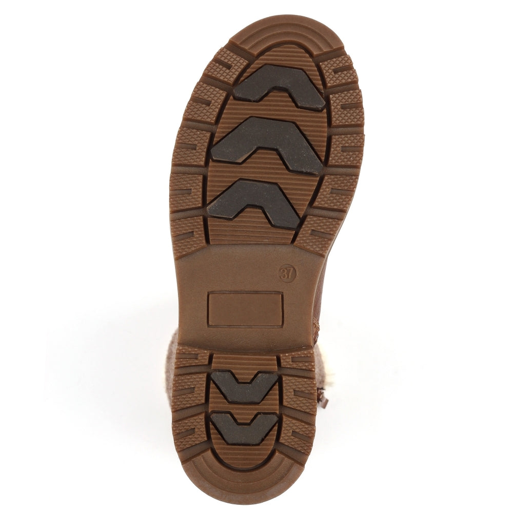 Lunar | Cambridge Ice Grip Waterproof Boot | Tan