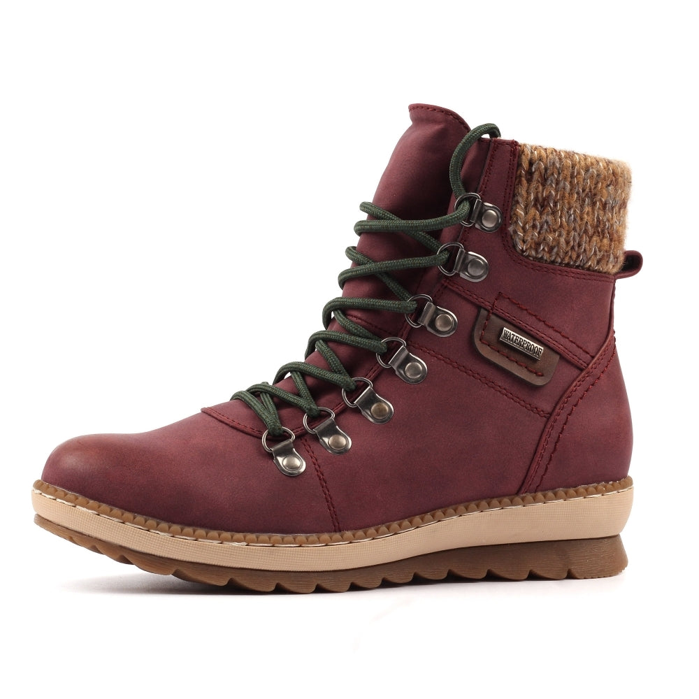 Lunar | Candy Waterproof Boot | Burgundy