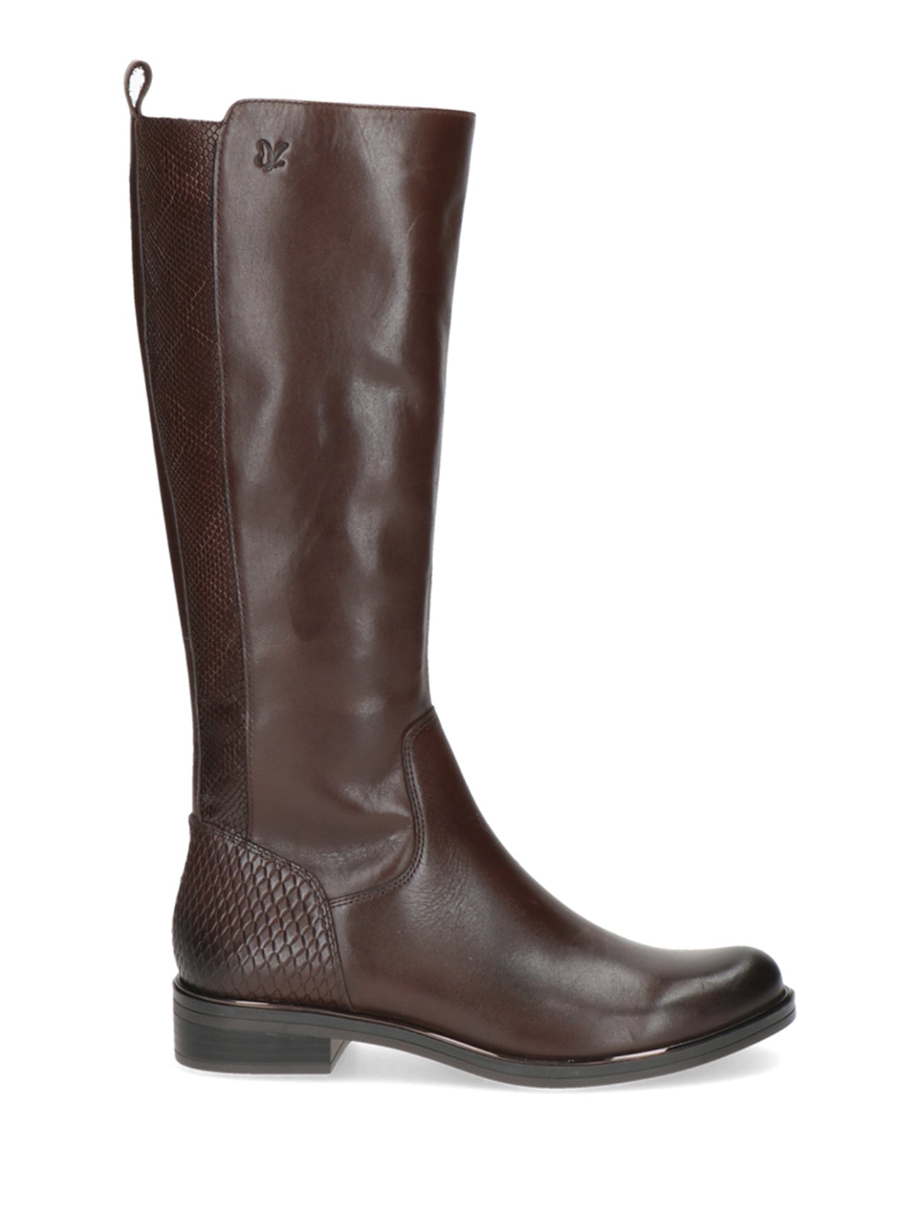 Caprice | Classic Long Boot | 25515 | Dark Brown