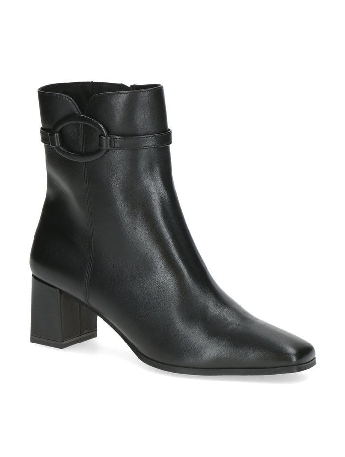Caprice | Smart Heeled Ankle Boot | 25310 | Black