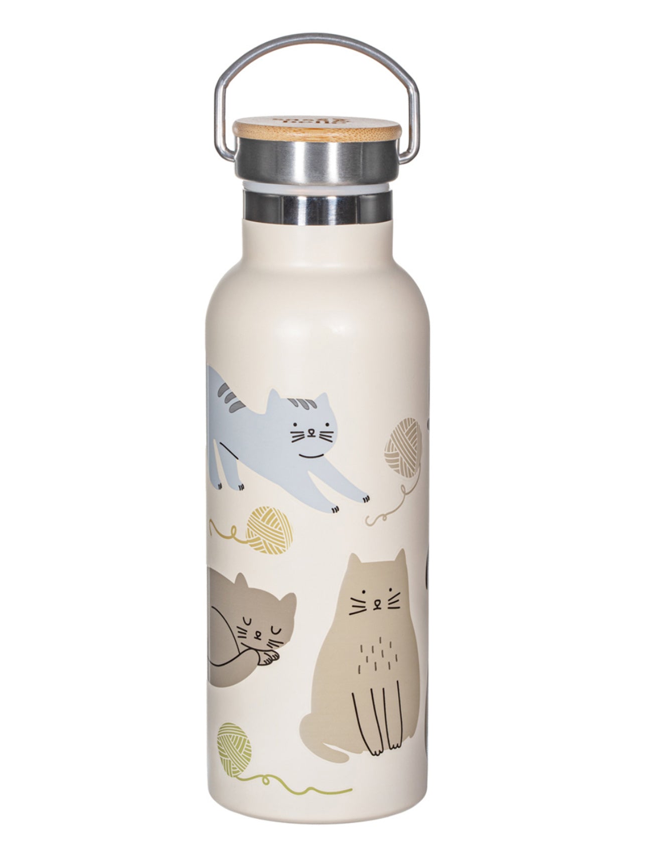 Cats Metal Water Bottle