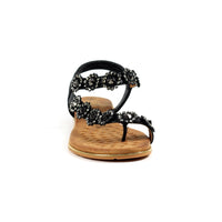Lunar|Charlotte II Black Sandal