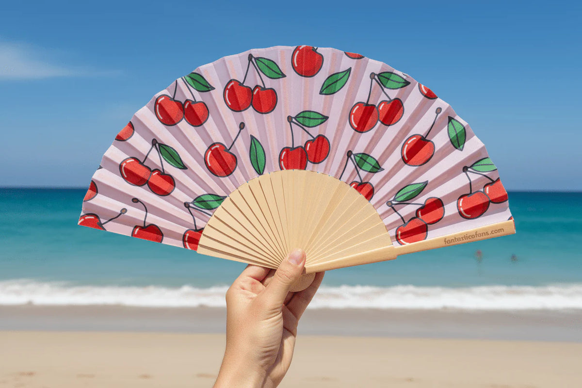 Cherries 23cm Fan