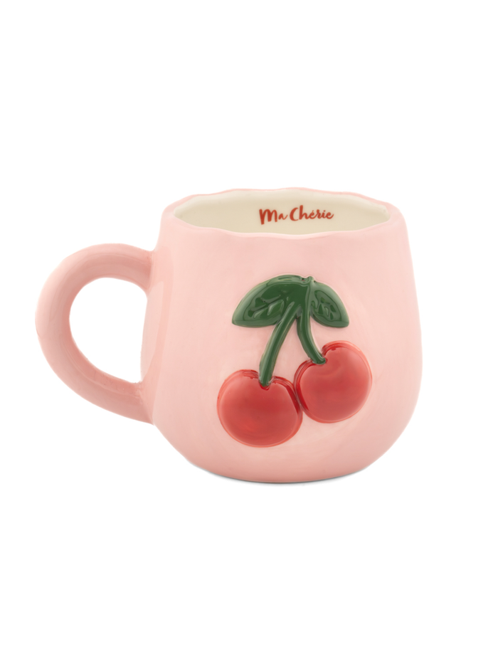 Handpainted Cherry Mug
