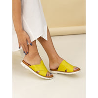 Lunar|Chloe Lime Sandal