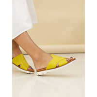 Lunar|Chloe Lime Sandal