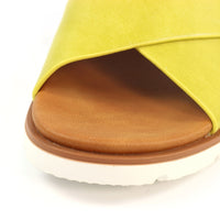 Lunar|Chloe Lime Sandal