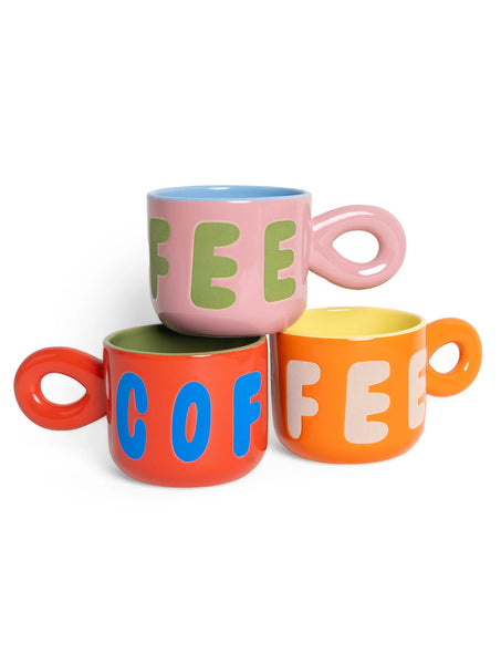 Helio Ferretti | Funky Coffee Mug | Assorted Colours