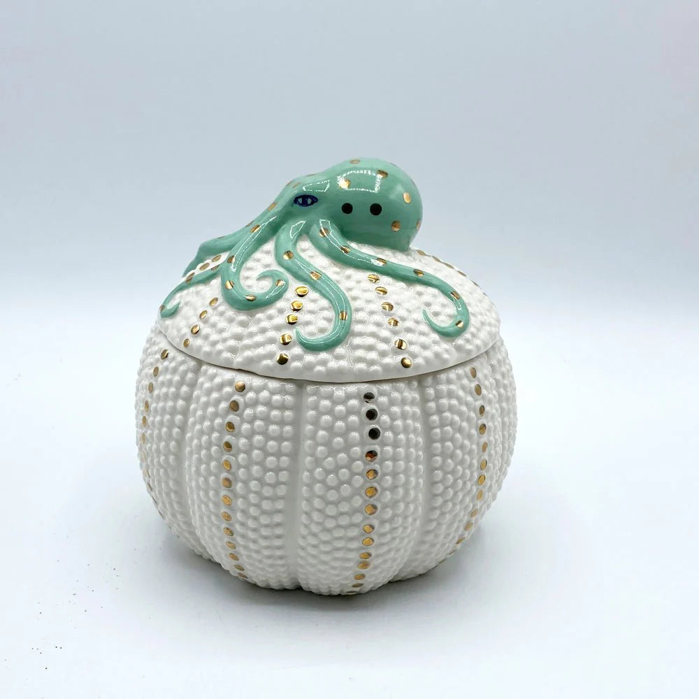 Coral Octopus Pot